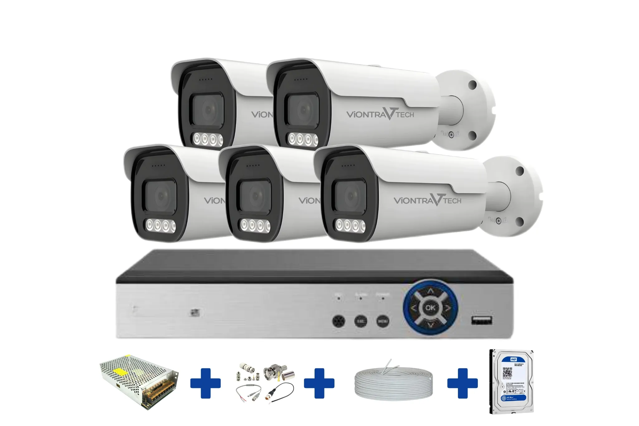 5'li Güvenlik Kamera Seti