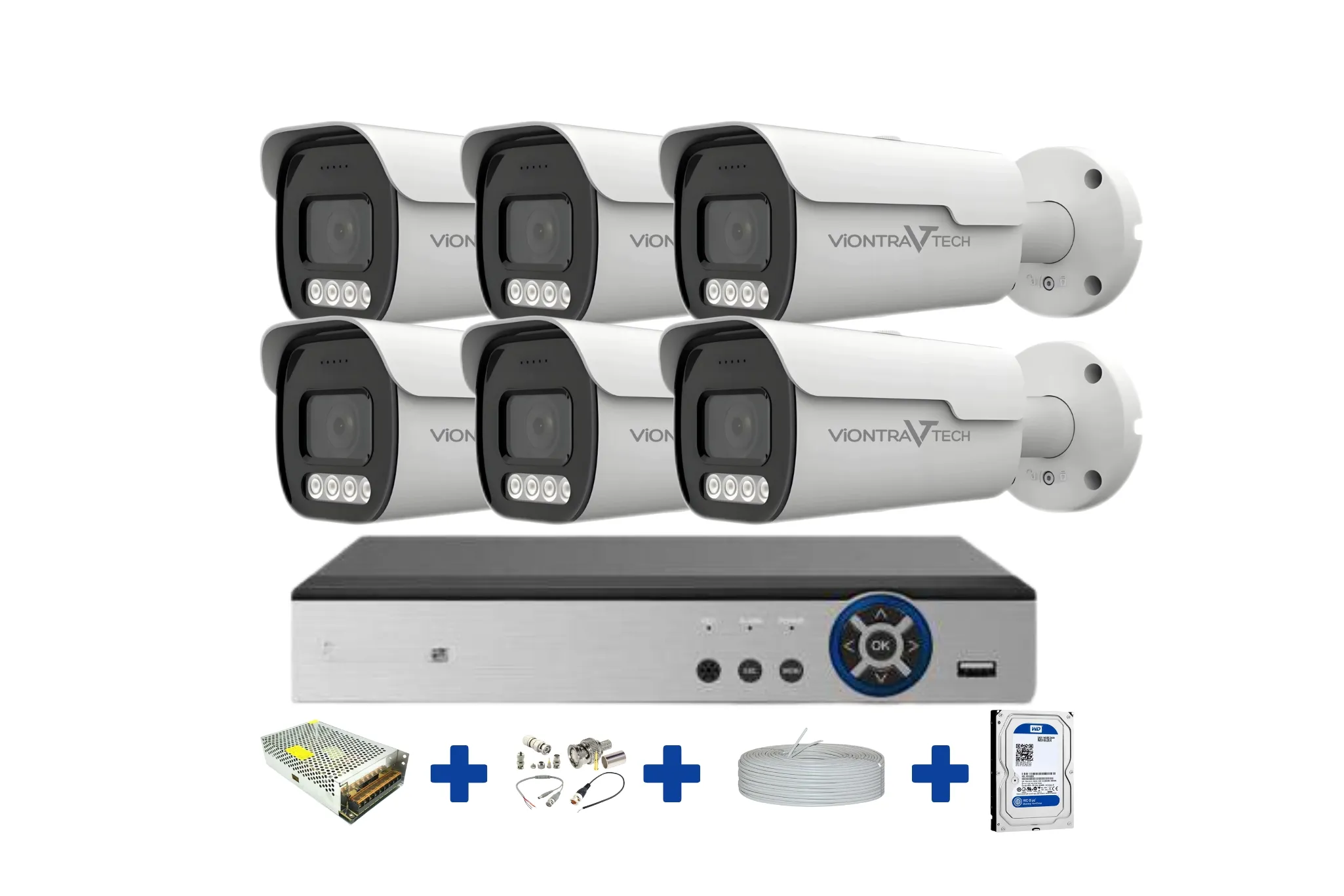 6’lı Güvenlik Kamera Seti